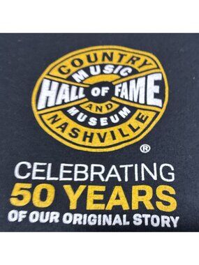 Country Music Hall of Fame 50th Anniversary T-Shirt Men's Large Nashville 1967